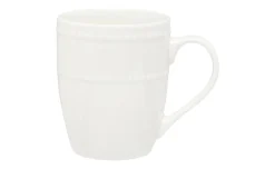 Perle tazza in porcellana bianca
