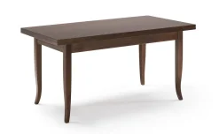 Pienza tavolo allungabile finitura legno noce 160/240 cm