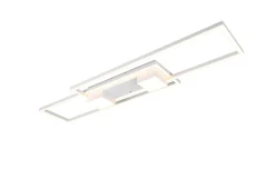 Plafoniera Albany led lunghezza 100 cm bianca