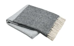 Plaid geneve grigio 125x150 cm