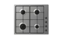 Poker 60cm Gas + Forno Nero + Lavastoviglie + Frigorifero Candy