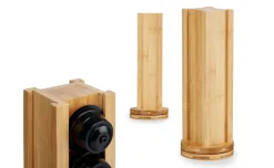 Porta capsule caffè in bamboo