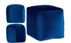 Pouf blu 30x30x30 centimetri