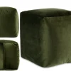 Pouf verde 30x30x30 centimetri