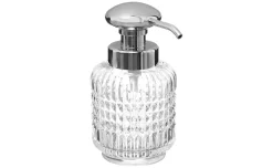 Precious dispenser sapone in vetro trasparente