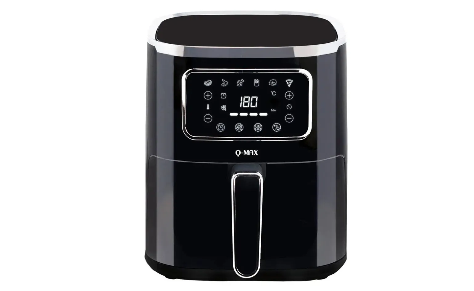 Q-Max Friggitrice ad Aria Digitale, 5L