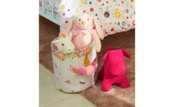 Rabbit peluche in tessuto rosa h35 cm