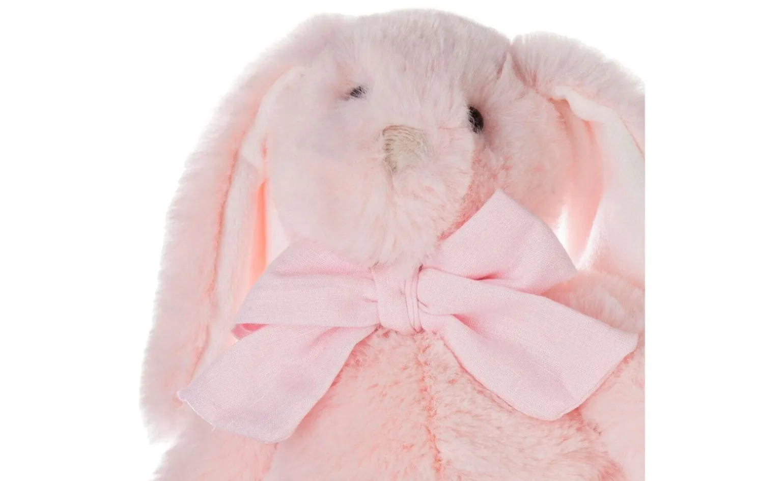 Rabbit peluche in tessuto rosa h35 cm