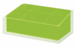 Rainbow organizer bagno verde acido