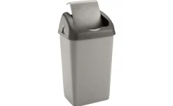 Refuse Pattumiera Basculante Grigia 9 Litri