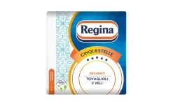 Regina Cinquestelle Tovaglioli 2 veli, confezione da 43 pezzi