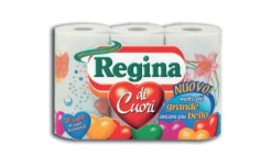 Regina di Cuori carta da cucina decorata, 3 rotoli