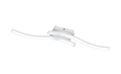 Route plafoniera LED 2 luci in metallo 10W