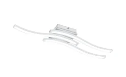 Route plafoniera LED 3 luci in metallo 15W