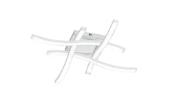Route plafoniera LED 4 luci in metallo 20W