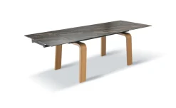 Royal tavolo allungabile rovere/ruggine