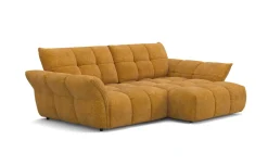 Ruby bigsofa con penisola giallo