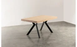 Samuel Tavolo allungabile 160/260 cm Noce Chiaro