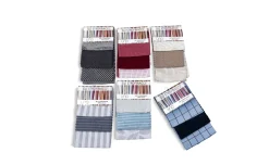 Sara set 3 strofinacci 100% Cotone Assortiti