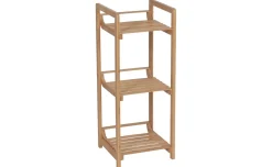 Scaffale bambu 3 ripiani h75 cm
