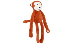 Scimmia peluche kids marrone h47 cm