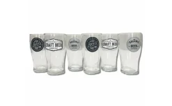 Set 6 bicchieri birra assortiti