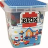 Set costruzioni blox 250 pezzi con secchio porta mattoncini