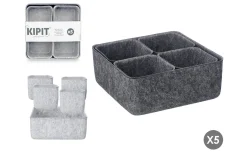 Set organizer in feltro 5 pezzi