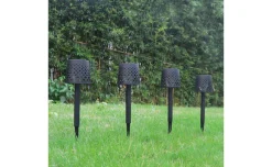 Set quattro picchetti solari Gothic