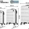 Set trolley Norvegia bianco