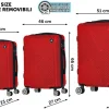 Set trolley Ortega rosso