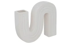 Snake vaso bianco h20cm