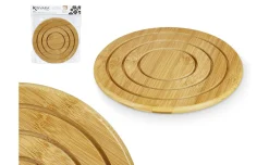 Sottopentola tondo in bamboo