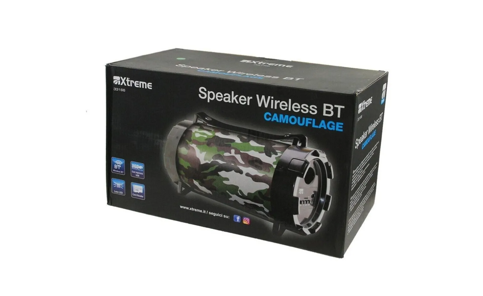 Speaker wireless BT camouflage