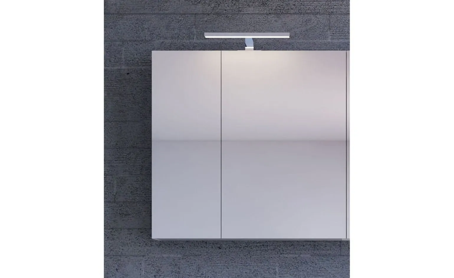 Specchiera Cleo contenitore con lampada LED