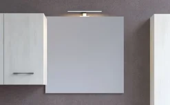 Specchiera con lampada LED
