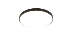 Spica Plafoniera Nera Led  18W Diametro 30 cm