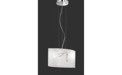 Spirelli sospensione 40x20 cm 2xE27 bianca