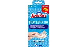 Spontex Guanti Flexy Latex 100 S/M