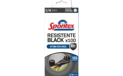 Spontex Guanti Resistente Black S/M