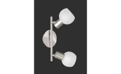 Spot antibes 2 luci portalampada E14 bianco lunghezza 27 centimetri