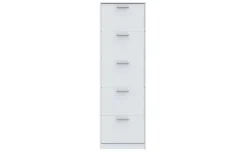 Stilo scarpiera 5 ribalte bianca
