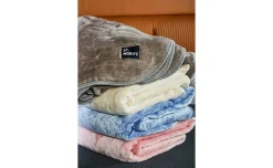 St. Moriz coperta singola in Eco-Pelliccia, colori assortiti