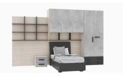 Stone cameretta a ponte, letto contenitore piazza e mezza