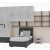 Stone cameretta a ponte, letto singolo