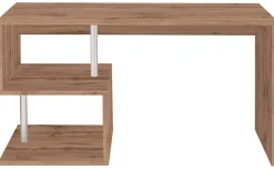 Studio scrivania reversibile legno naturale