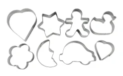 Taglia biscotti anello 8 pezzi assortiti