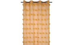 Tenda pomopinou voilage color senape 140x260 cm