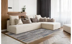 Tirreno tappeto beige/blu 160x230 cm