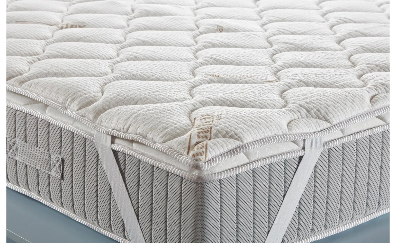 Topper Bamboo Memory per materasso matrimoniale